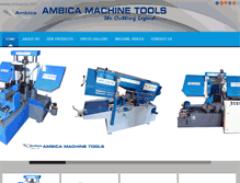 Tablet Screenshot of ambicamachines.com